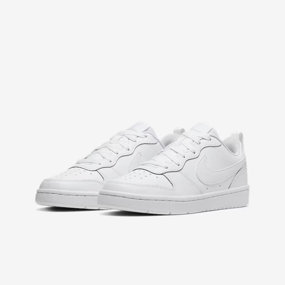 🆕 Nike Court Borough Low 2 (GS) Sneakers White Big Kids Size 7Y